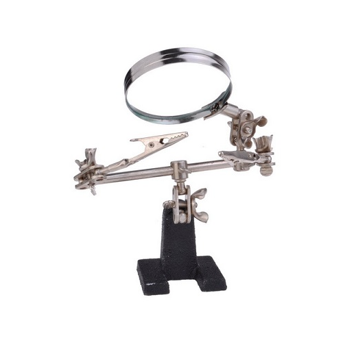 Tercera mano con Lupa