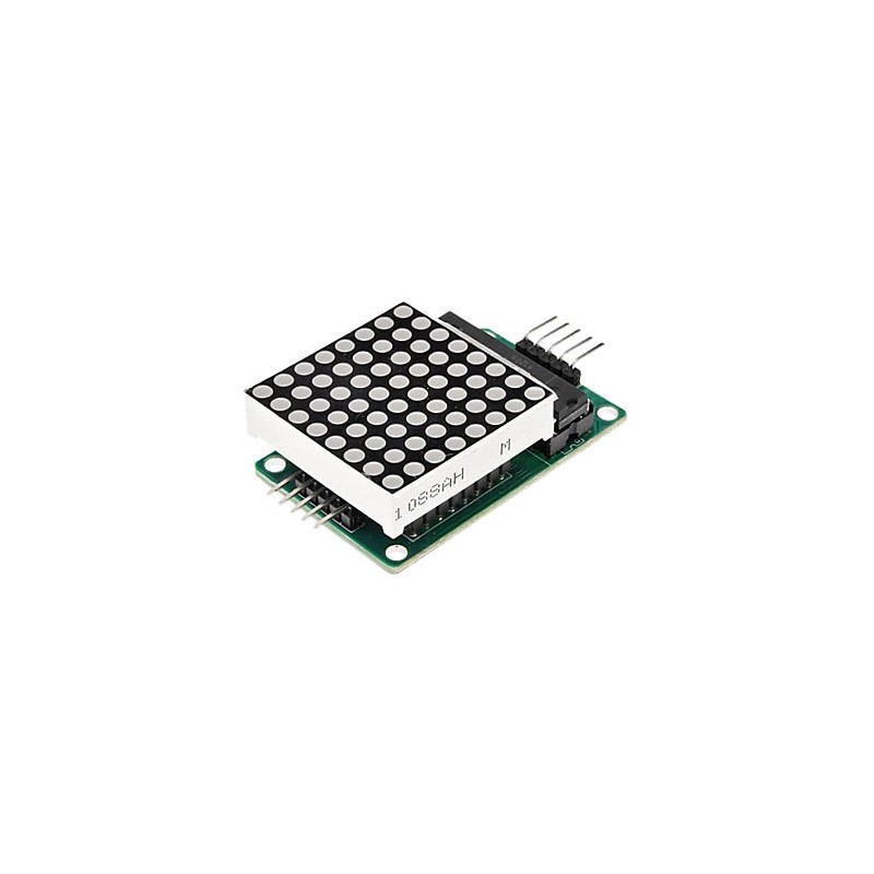 Max7219 Led Matrix Module 4-in-1 MAX7219 LED Matrix Modul (8x8, Rot ...