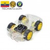 Kit para Robot Seguidor De Línea de 4 ruedas