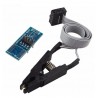 Pinza adaptadora SOIC8 SOP8 para programador TL866ii Plus, T48 y CH341A