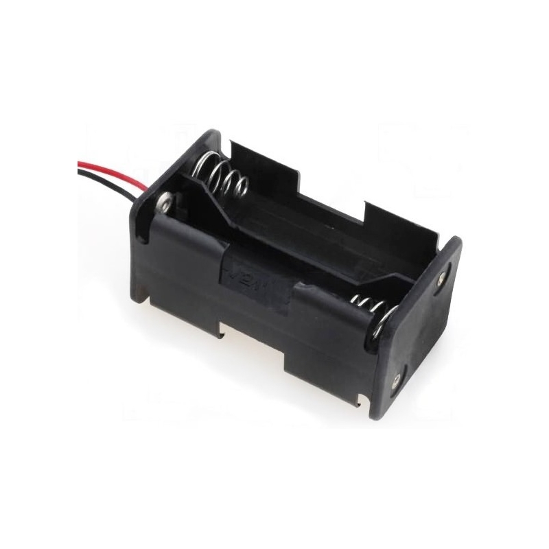 Portapilas para 4 pilas AA