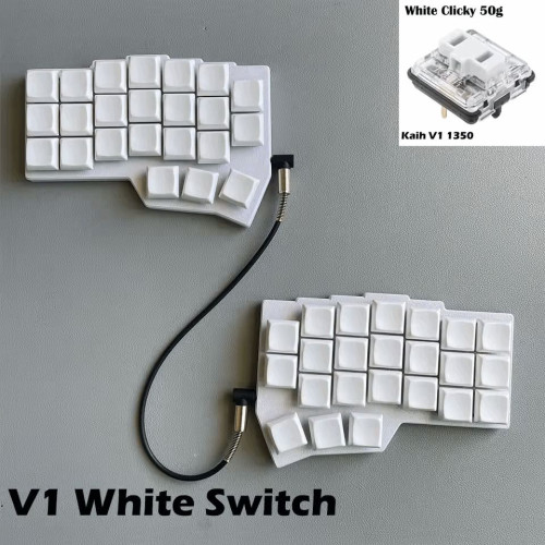 Teclado Ergonómico Dividido de Bajo Perfil Slim