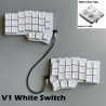 Teclado Ergonómico Dividido de Bajo Perfil Slim