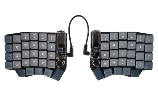 Teclados Mecánicos Divididos